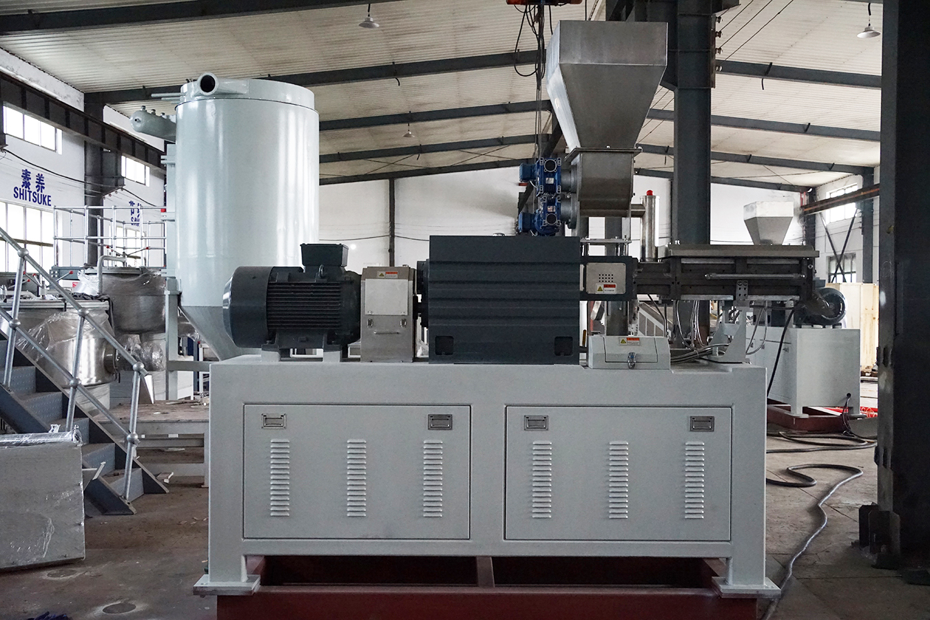 Conical Specific Food Processing Twin Screw Extruder With Segmented