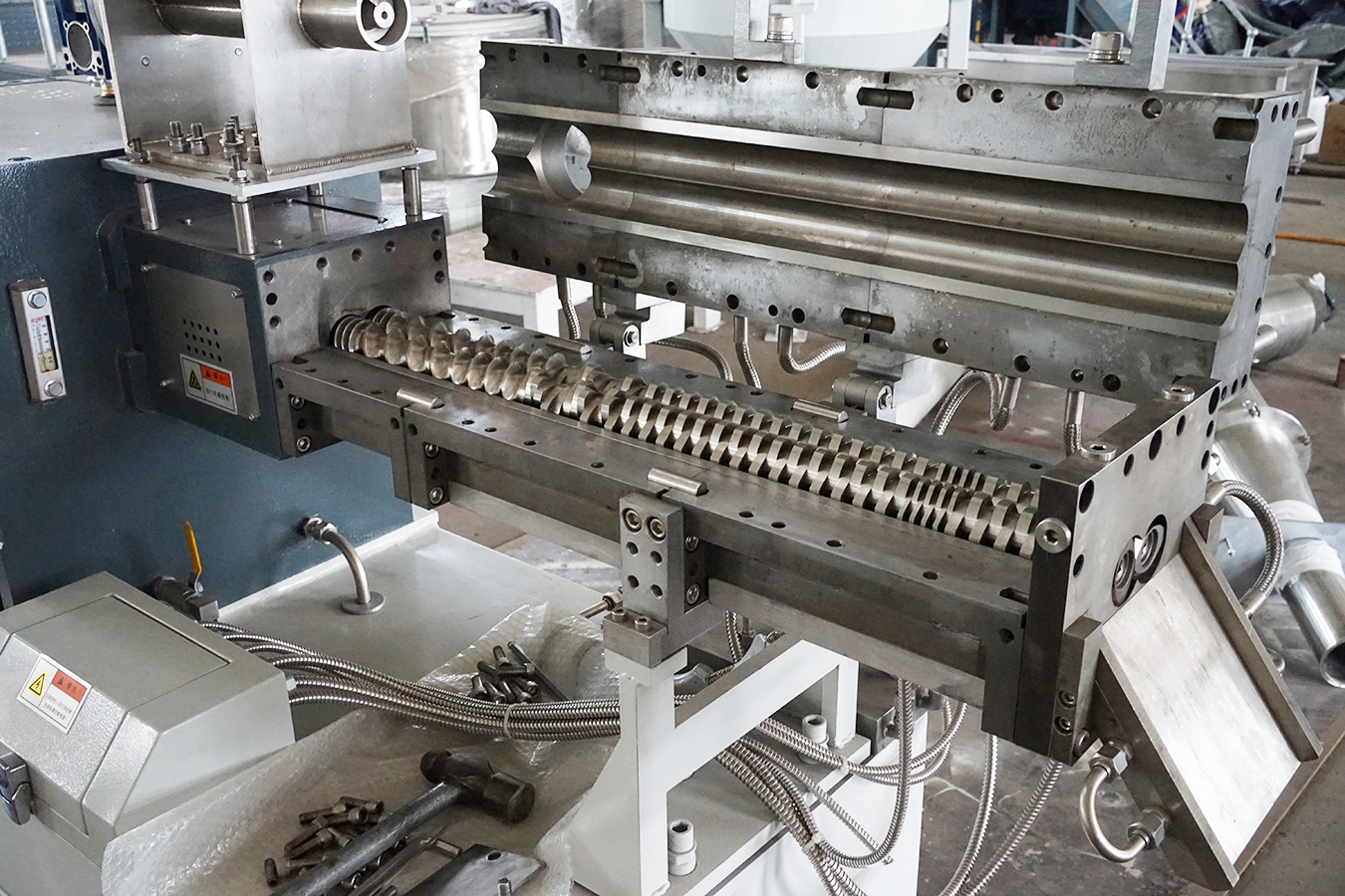 Single Screw Compound Food Processing Twin Screw Extruder